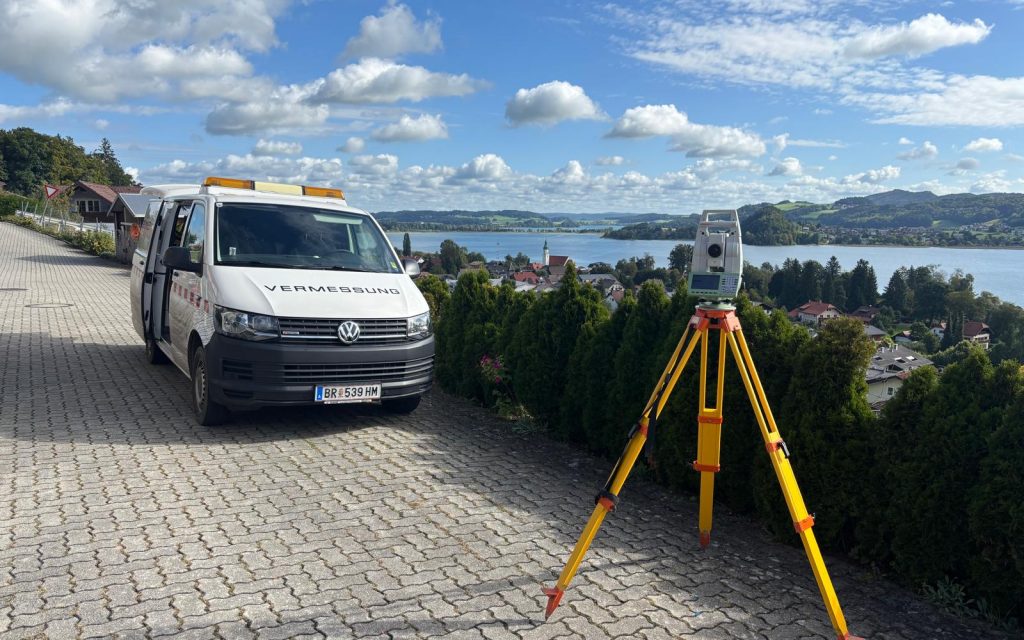 Vermessung mit Seeblick